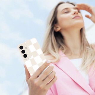 Foto 6 | Funda De Teléfono Kanghar Compatible Con Samsung Galaxy S25, Blanca - Venta Internacional.