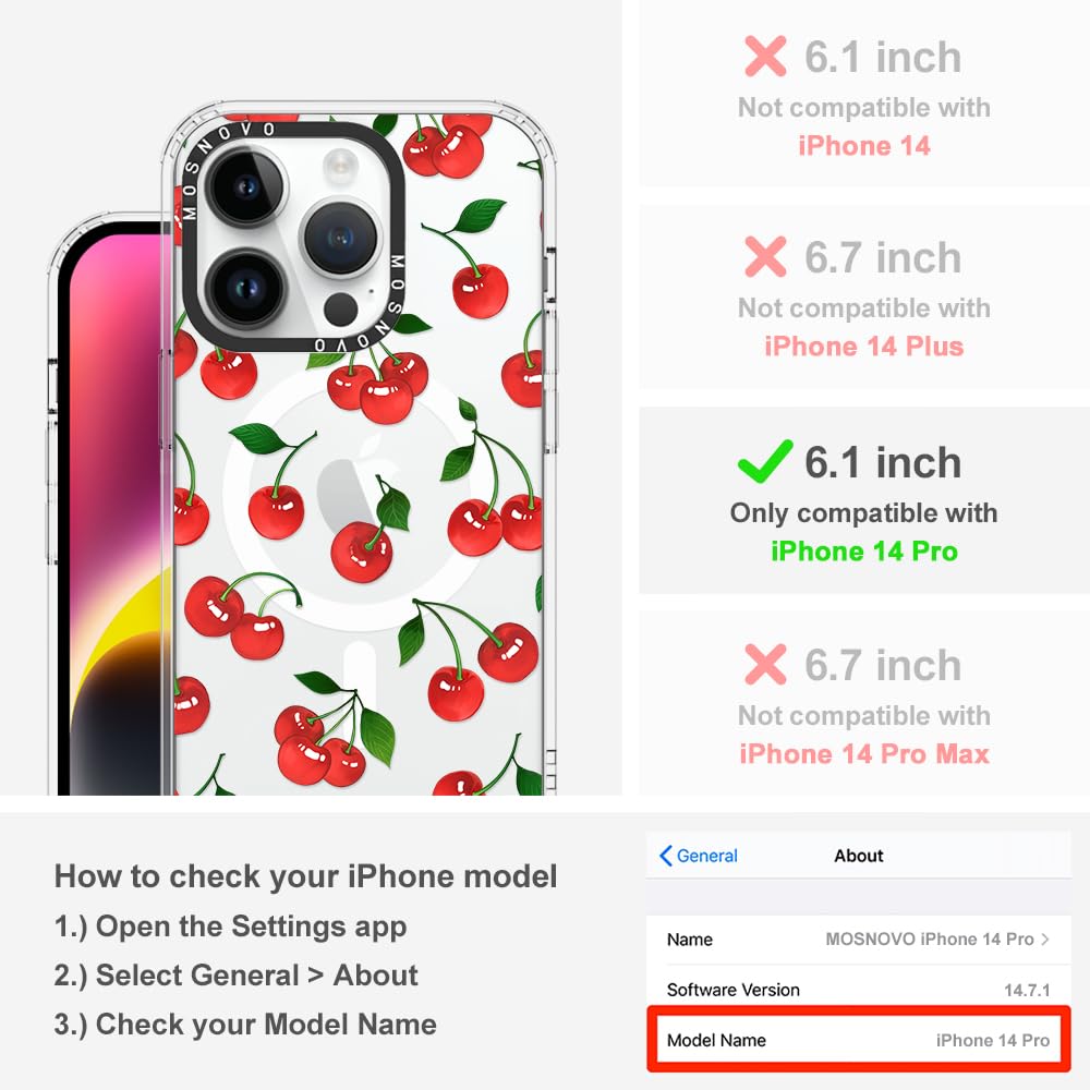 Foto 3 pulgar | Funda De Teléfono Mosnovo Compatible Con Iphone 14 Pro Clear - Venta Internacional.