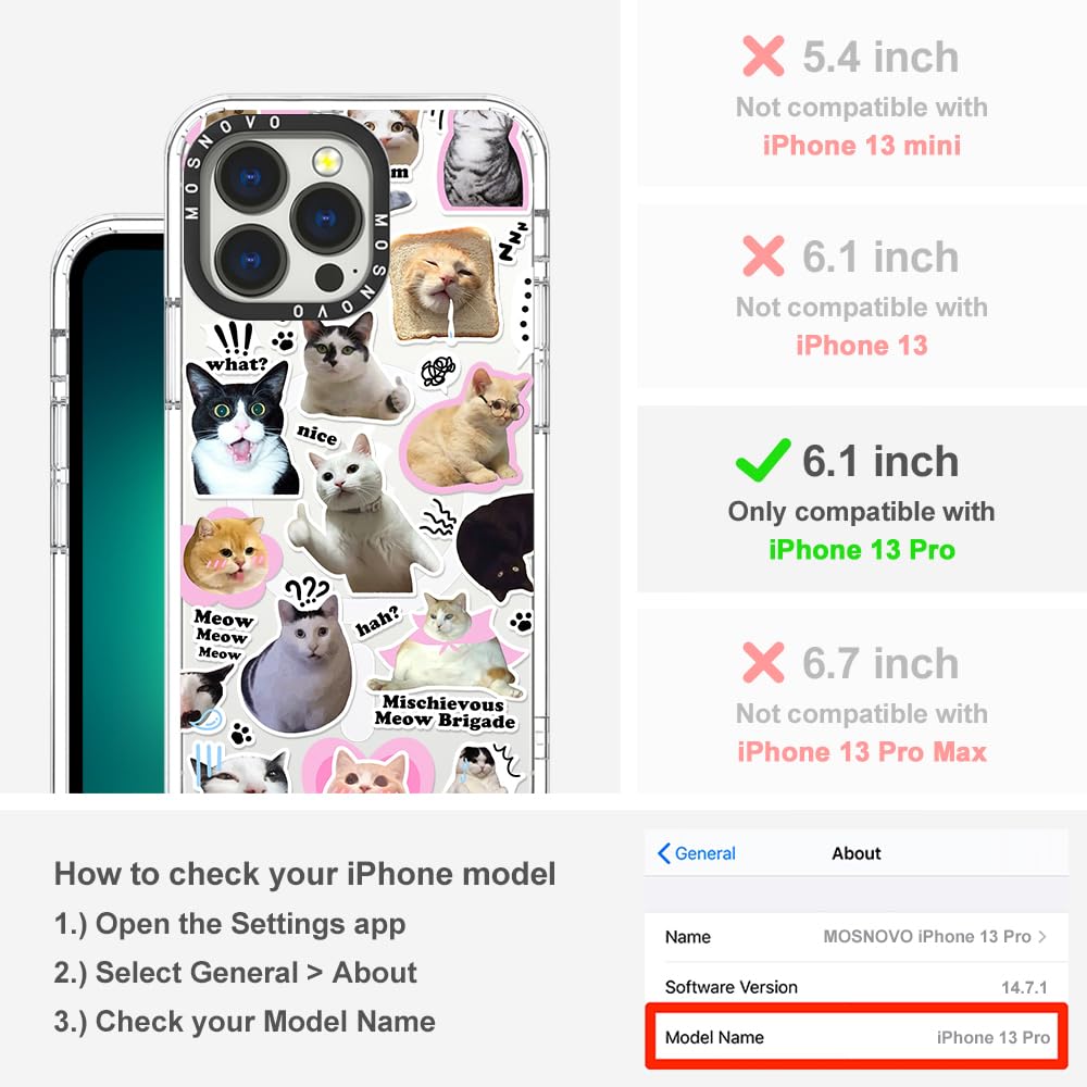 Foto 3 pulgar | Funda De Teléfono Mosnovo Compatible Con Iphone 13 Pro Con Magsafe - Venta Internacional.