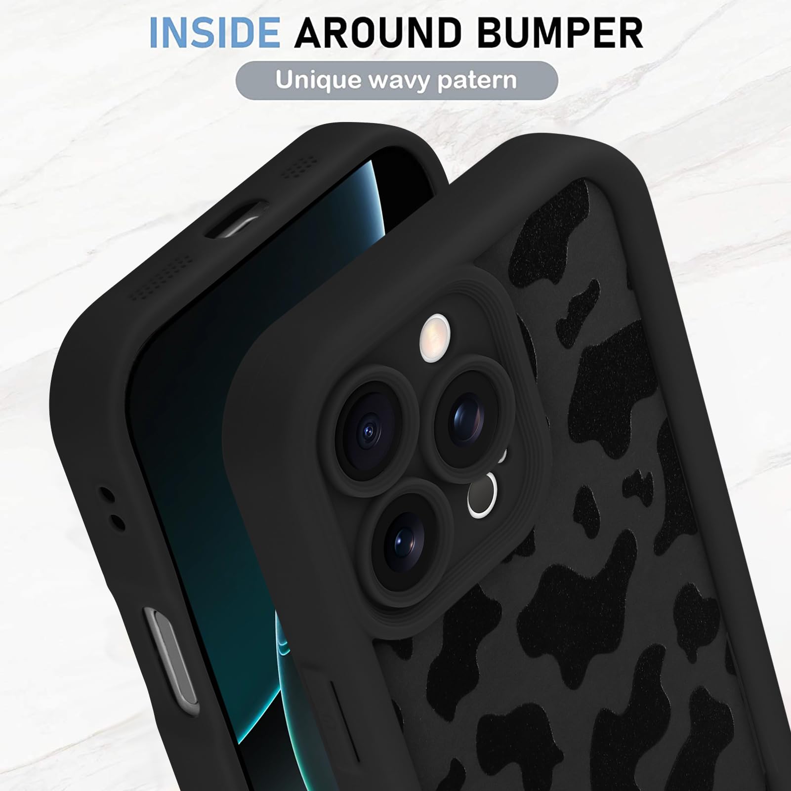 Foto 5 pulgar | Funda De Teléfono Kanghar Compatible Con Iphone 16 Pro De Silicona - Venta Internacional.