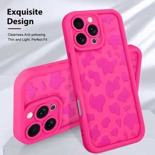 Foto 3 | Funda De Teléfono Kanghar Compatible Con Iphone 16 Pro Max, Color Rosa Intenso - Venta Internacional.