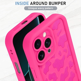 Foto 4 | Funda De Teléfono Kanghar Compatible Con Iphone 16 Pro Max, Color Rosa Intenso - Venta Internacional.