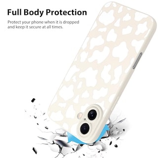 Foto 2 | Funda De Teléfono Kanghar Compatible Con Iphone 16 De Silicona Blanca - Venta Internacional.