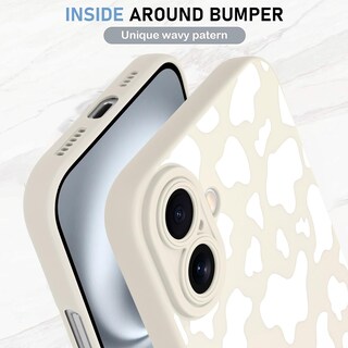 Foto 4 | Funda De Teléfono Kanghar Compatible Con Iphone 16 De Silicona Blanca - Venta Internacional.