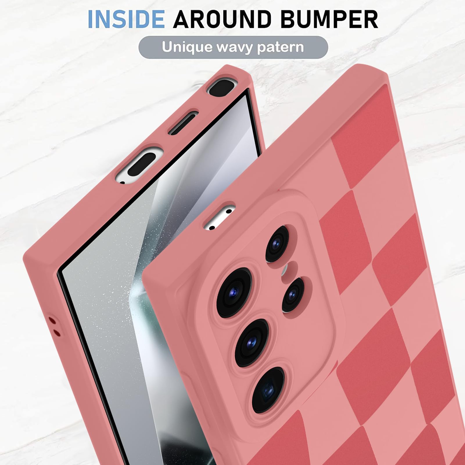 Foto 5 pulgar | Funda De Teléfono Kanghar Compatible Con Samsung Galaxy S24 Ultra - Venta Internacional.