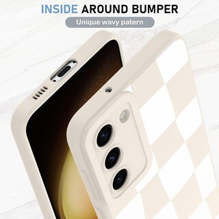 Foto 4 | Funda De Teléfono Kanghar Compatible Con Samsung Galaxy S23 - Blanca - Venta Internacional.