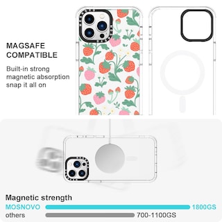 Foto 5 | Funda De Teléfono Mosnovo Compatible Con Iphone 13 Pro Strawberry - Venta Internacional.