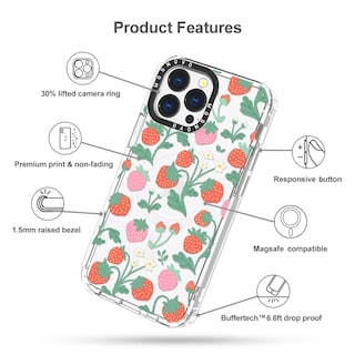 Foto 7 | Funda De Teléfono Mosnovo Compatible Con Iphone 13 Pro Strawberry - Venta Internacional.
