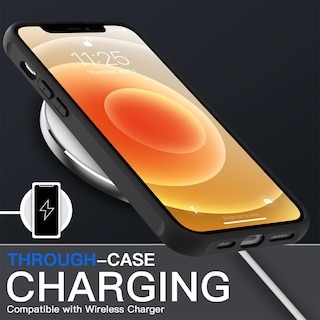 Foto 4 | Funda De Teléfono Aigomara Para Iphone 12 De 6.1 Pulgadas Con Magsafe Black - Venta Internacional.