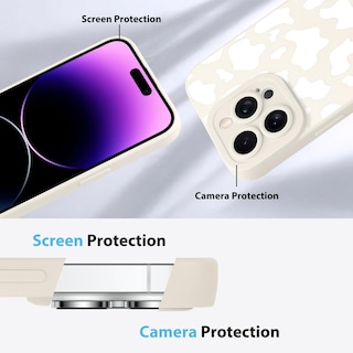 Foto 5 | Funda De Teléfono Kanghar Compatible Con Iphone 14 Pro Max - Blanca - Venta Internacional.