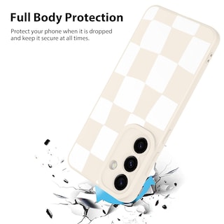 Foto 2 | Funda De Teléfono Kanghar Compatible Con Samsung Galaxy S24 Fe, Color Blanco - Venta Internacional.