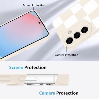 Foto 5 | Funda De Teléfono Kanghar Compatible Con Samsung Galaxy S24 Fe, Color Blanco - Venta Internacional.
