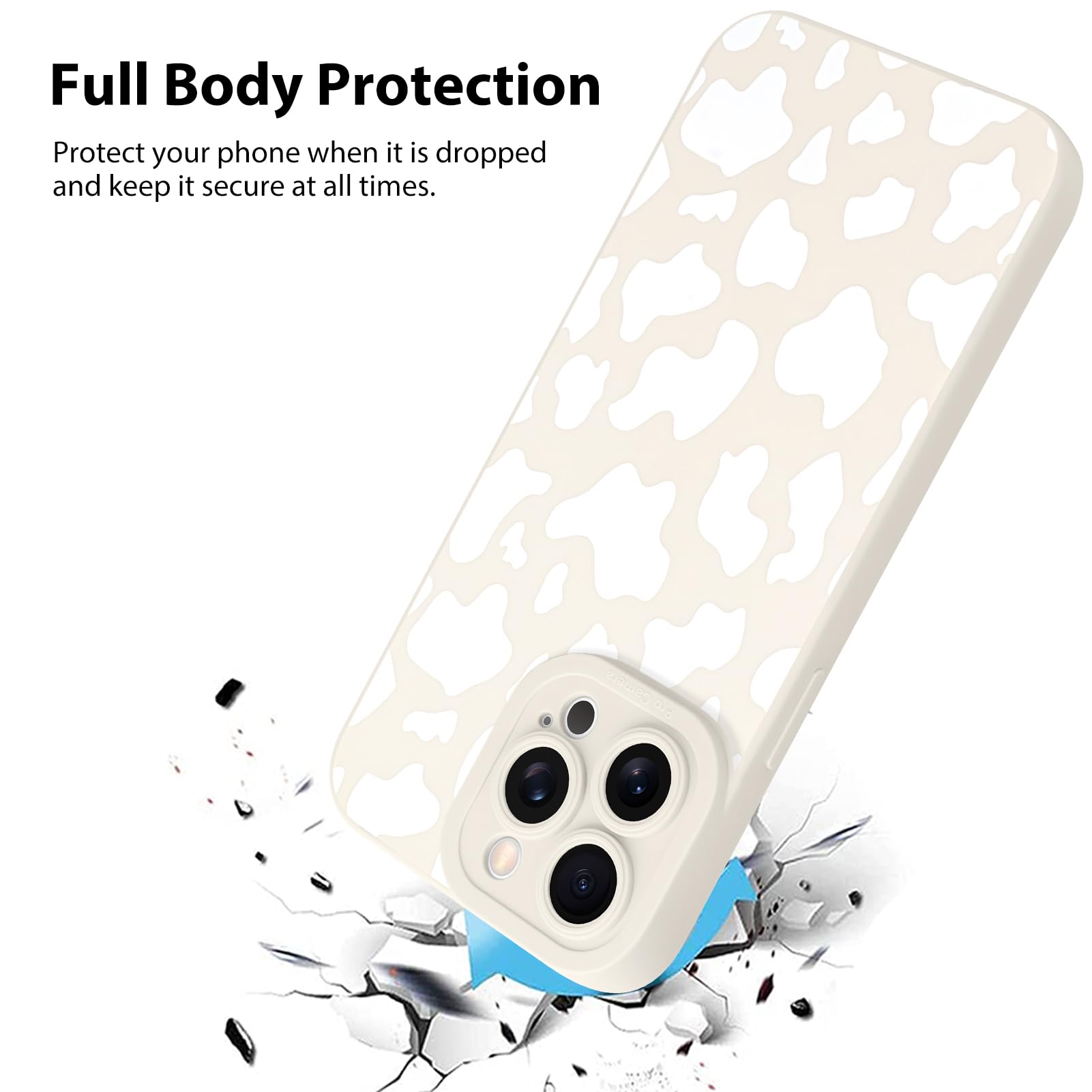 Foto 3 pulgar | Funda De Teléfono Kanghar Compatible Con Iphone 13 Pro De Silicona - Venta Internacional.