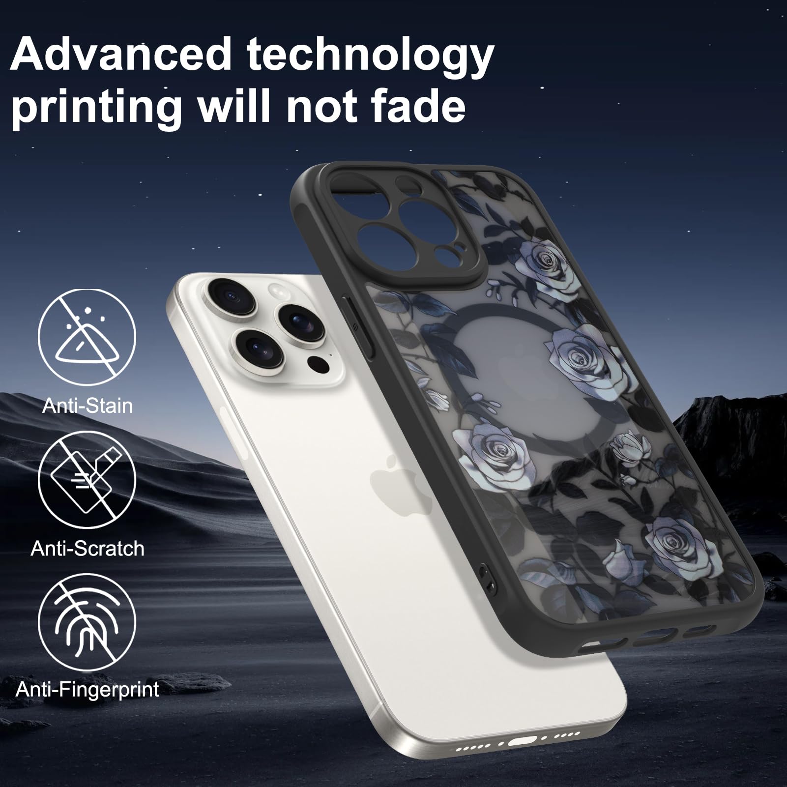 Foto 3 pulgar | Funda De Teléfono Aigomara Para Iphone 12 Pro Max Con Magsafe Black - Venta Internacional.