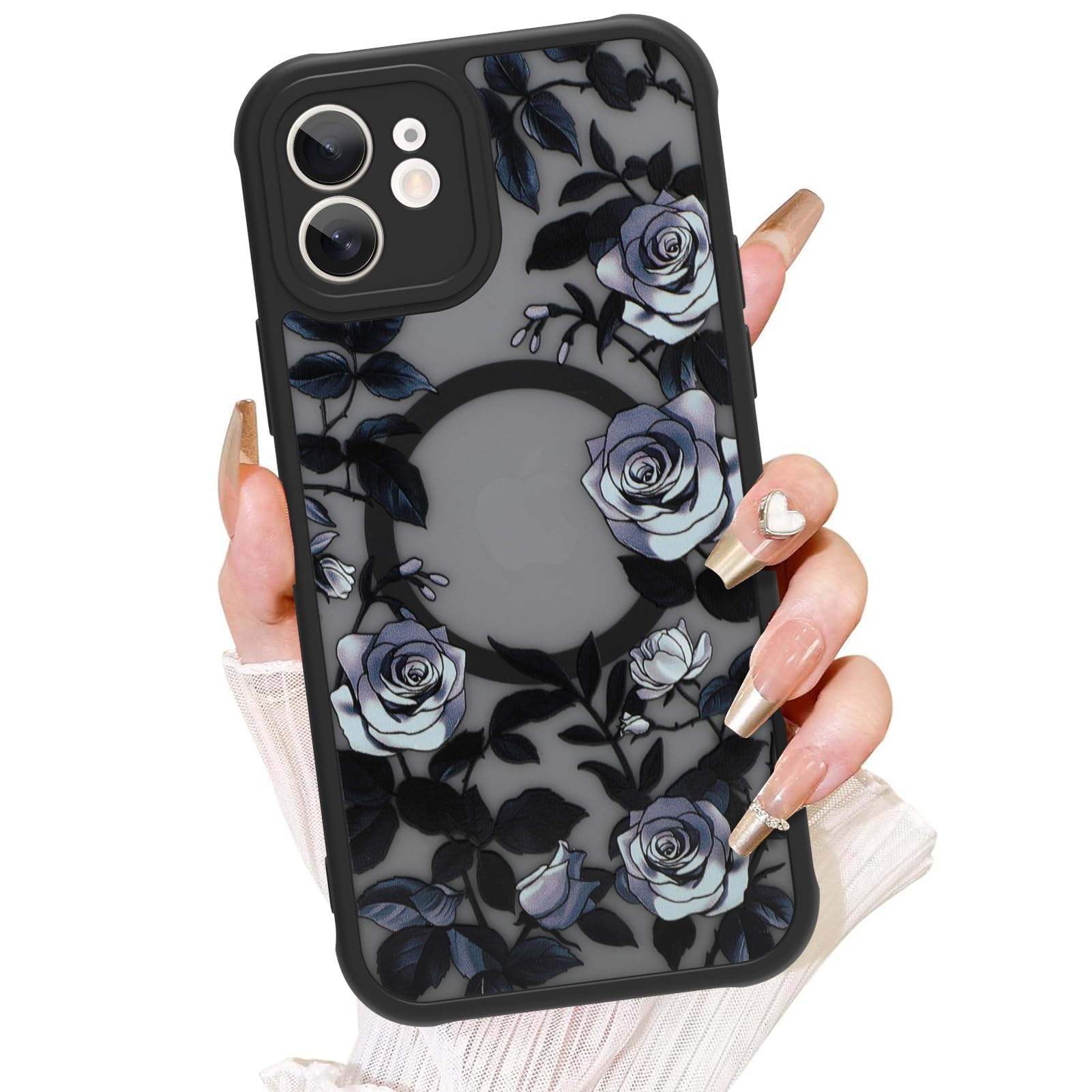 Foto 1 | Funda De Teléfono Aigomara Para Iphone 11 Con Magsafe Rose Flower - Venta Internacional.