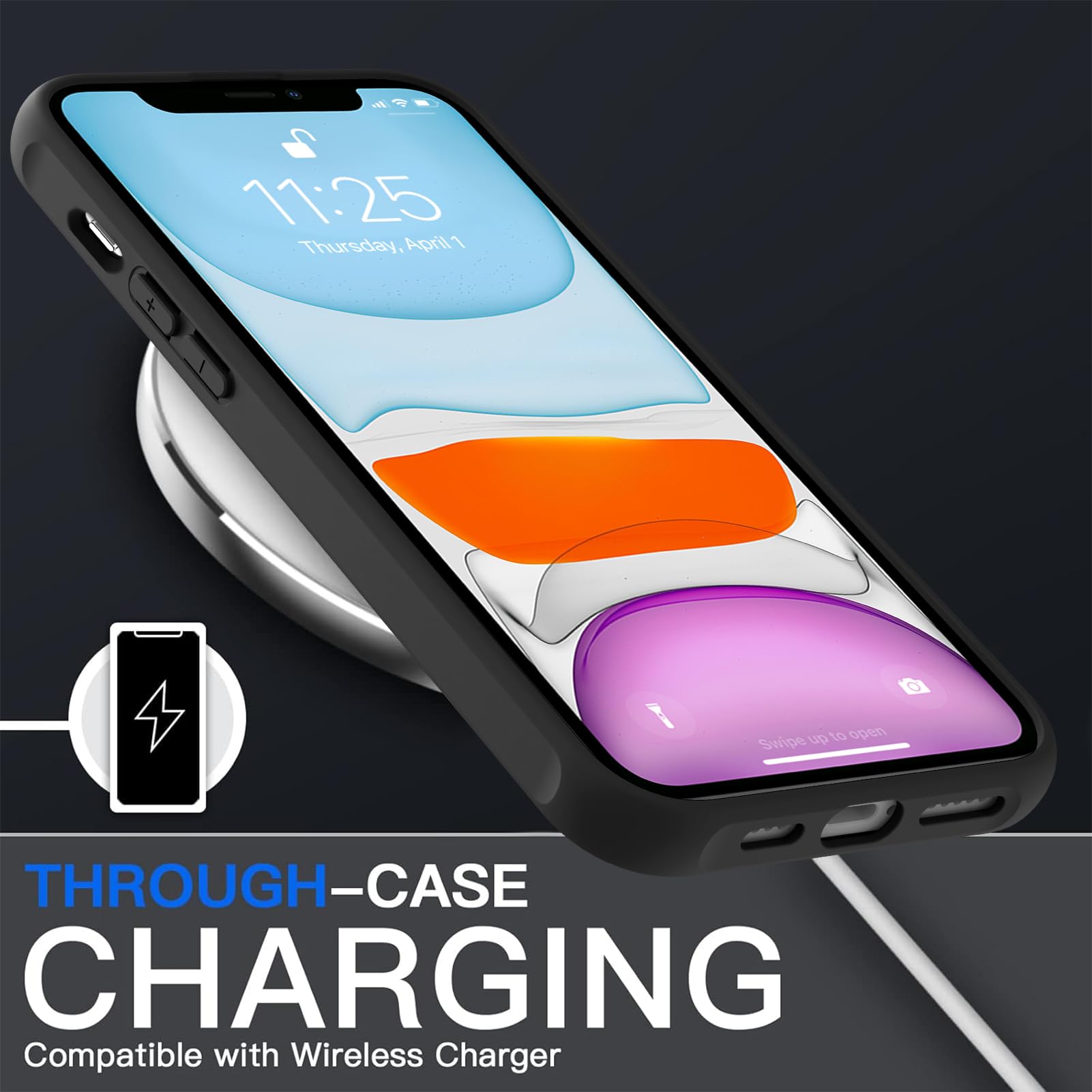 Foto 5 pulgar | Funda De Teléfono Aigomara Para Iphone 11 Con Magsafe Rose Flower - Venta Internacional.