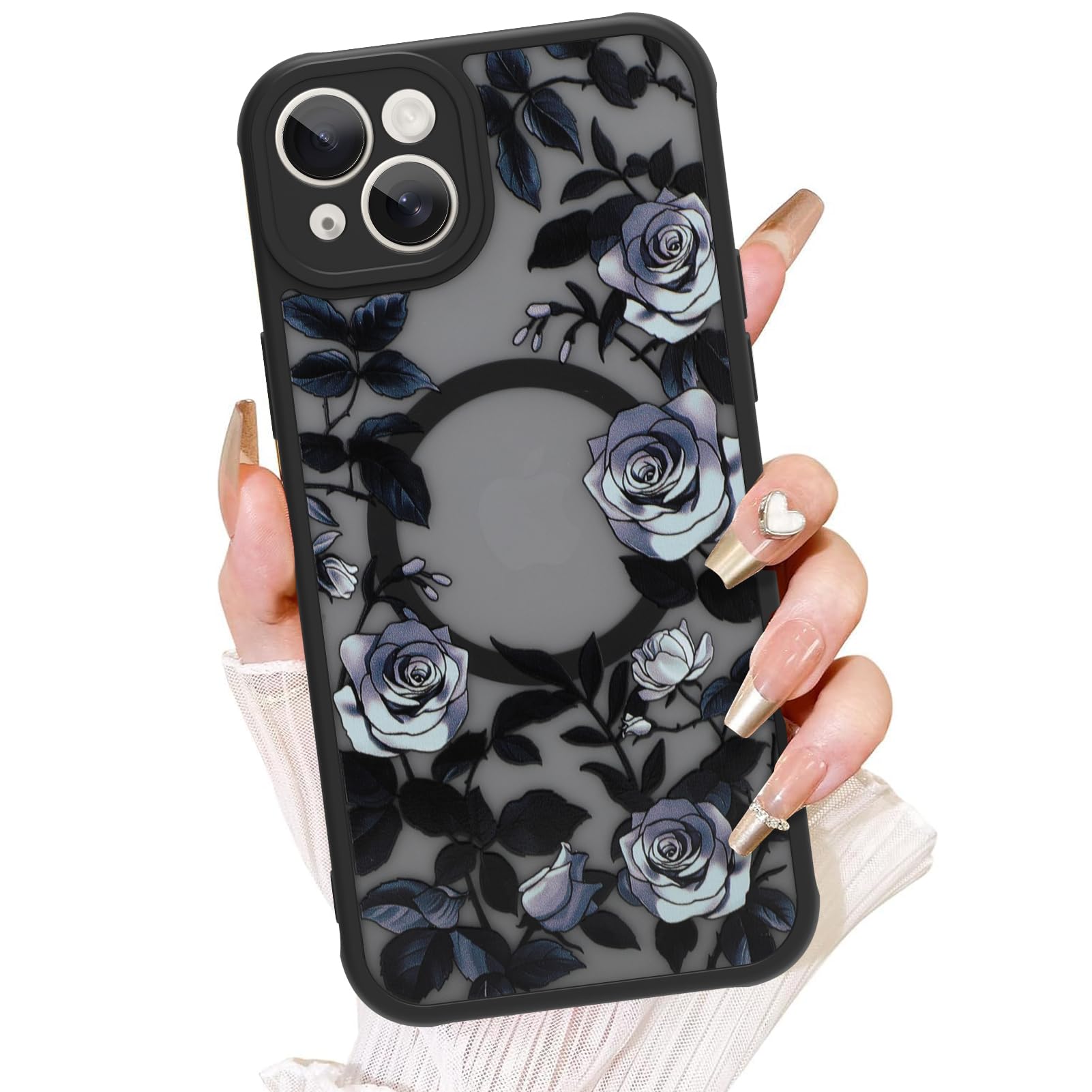 Foto 2 pulgar | Funda De Teléfono Aigomara Para Iphone 14 De 6.1 Pulgadas Con Magsafe Black - Venta Internacional.