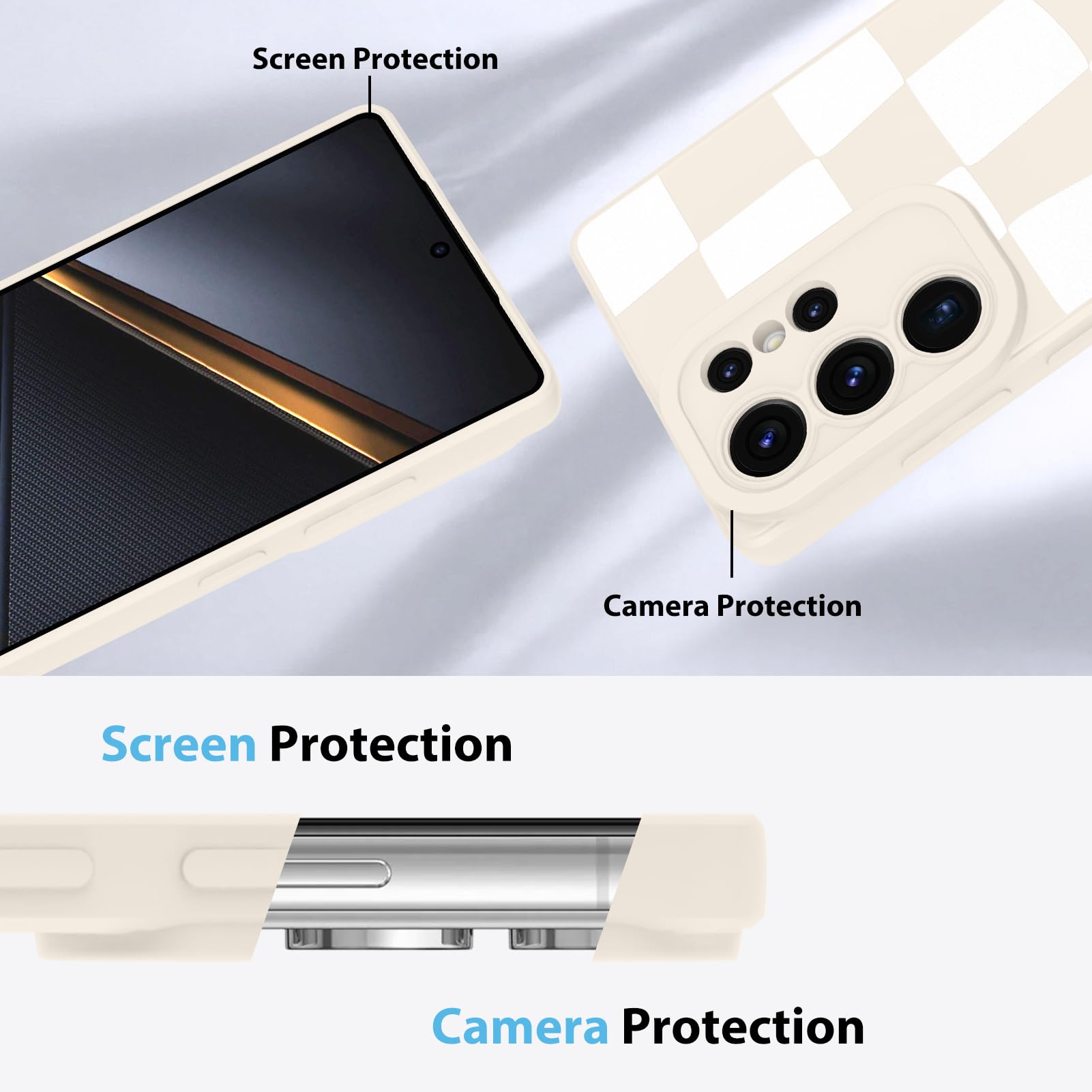 Foto 6 pulgar | Funda De Teléfono Kanghar Compatible Con Samsung Galaxy S25 Ultra - Venta Internacional.