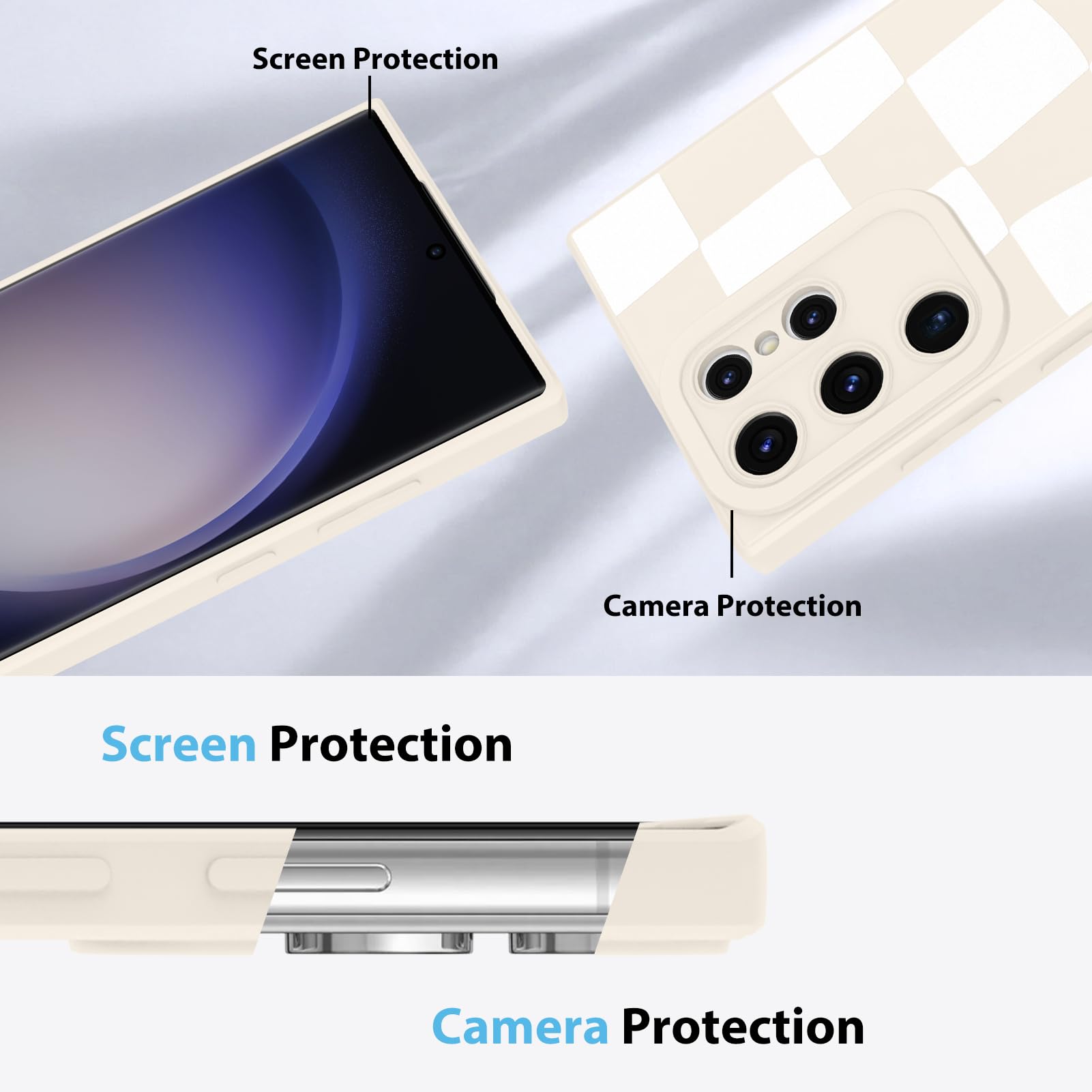 Foto 6 pulgar | Funda De Teléfono Kanghar Compatible Con Samsung Galaxy S23 Ultra - Venta Internacional.