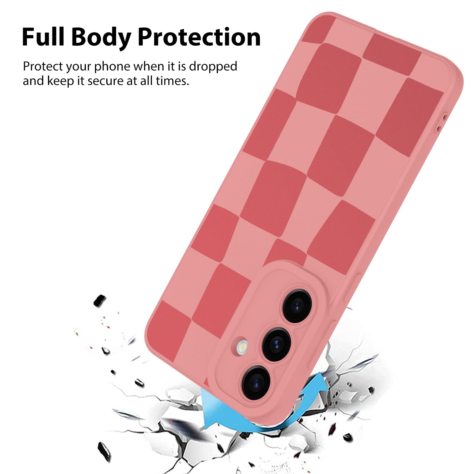 Foto 3 pulgar | Funda De Teléfono Kanghar Compatible Con Samsung Galaxy S25 - Rosa - Venta Internacional.