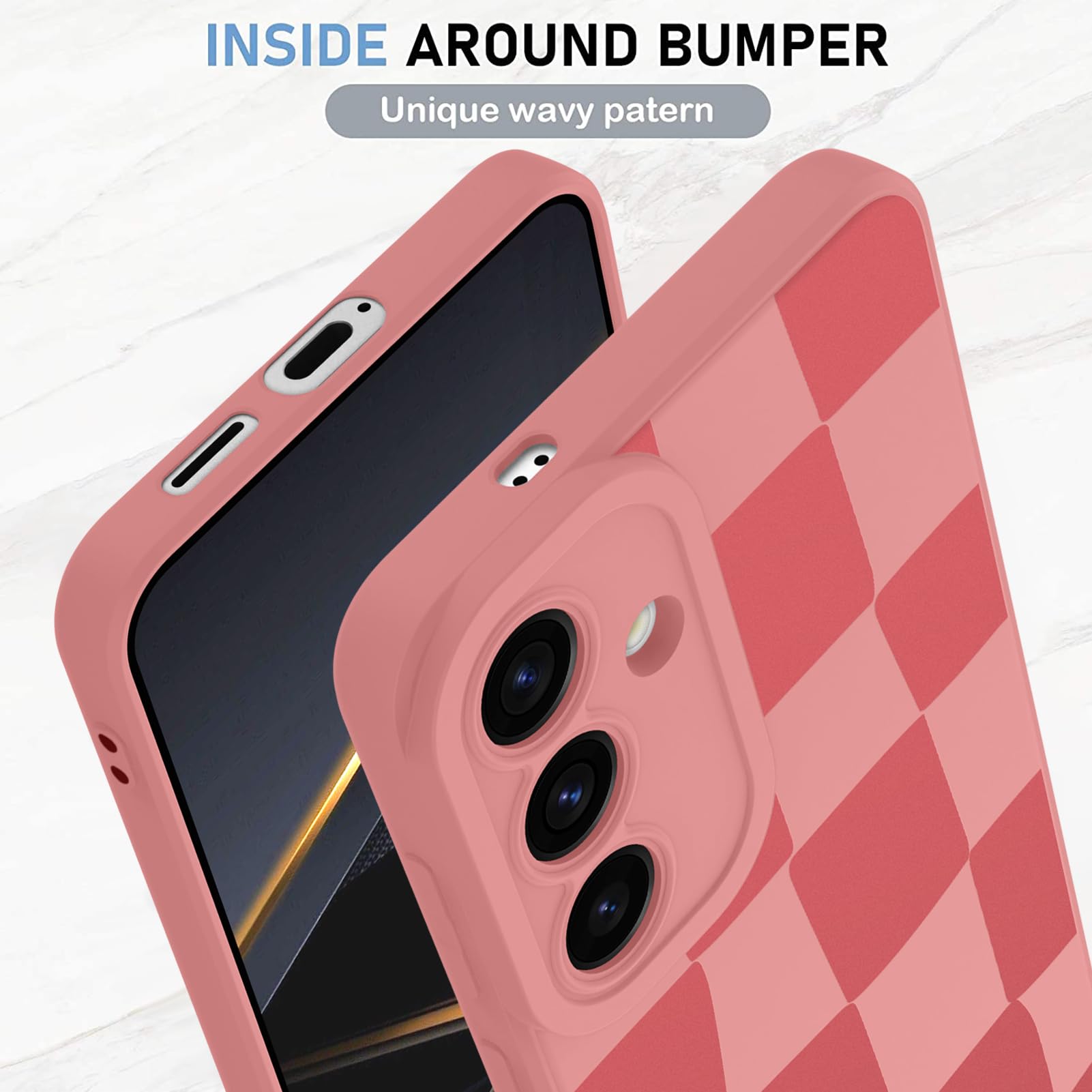 Foto 5 pulgar | Funda De Teléfono Kanghar Compatible Con Samsung Galaxy S25 - Rosa - Venta Internacional.