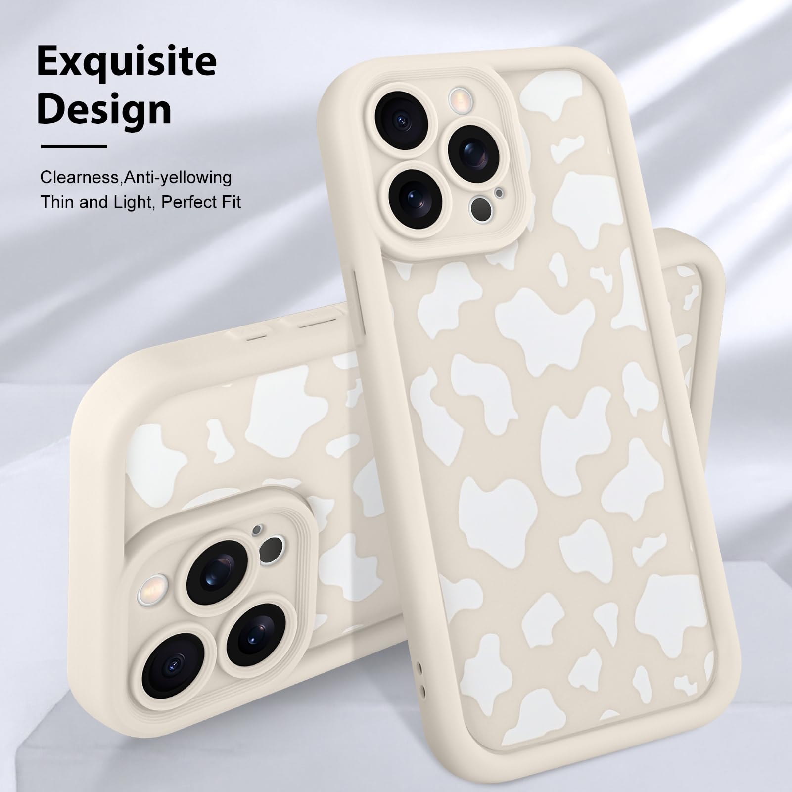 Foto 3 | Funda De Teléfono Kanghar Compatible Con Iphone 15 Pro Max - Blanca - Venta Internacional.