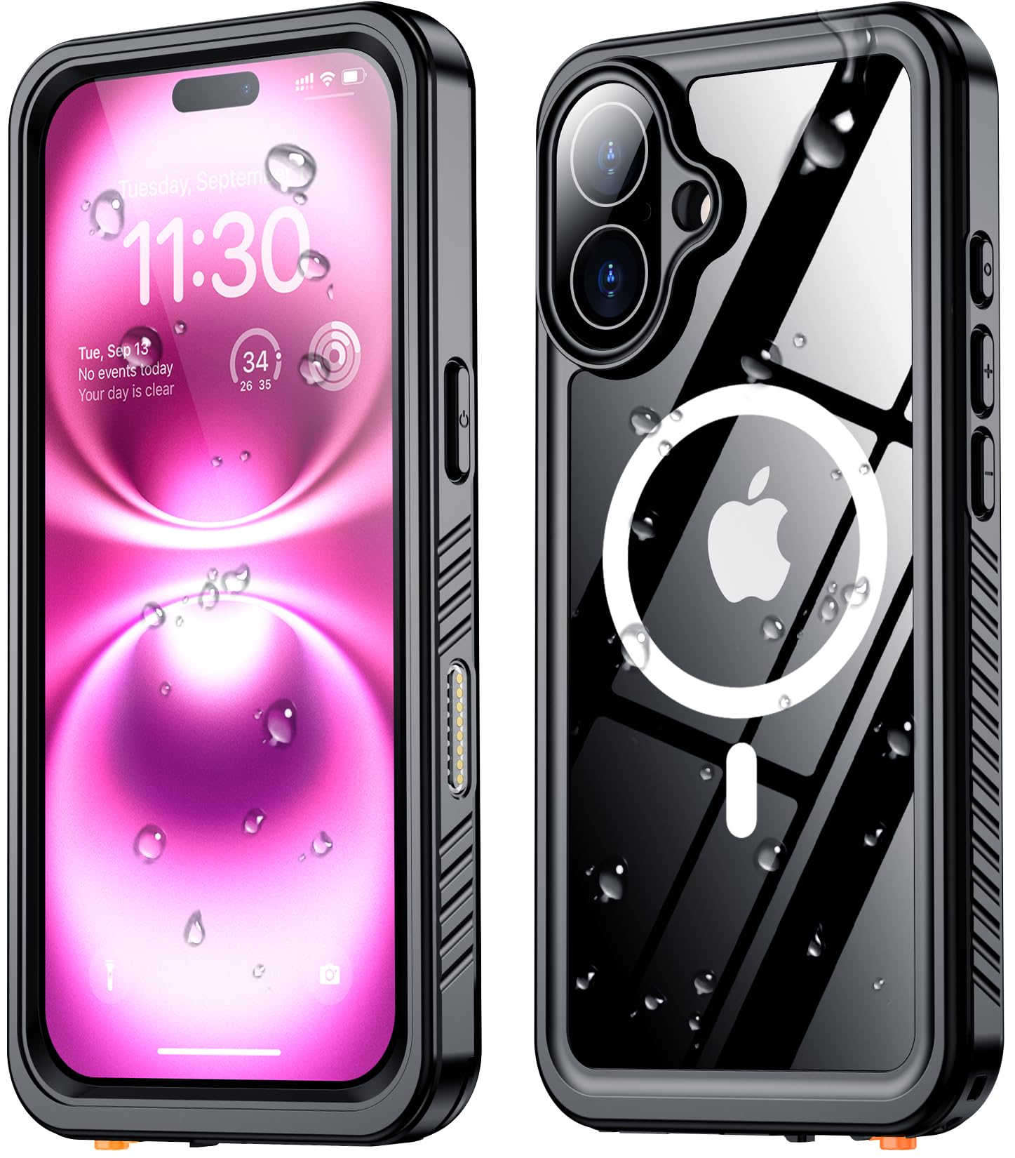 Foto 2 pulgar | Funda De Teléfono Spidercase Magnética Impermeable Para Iphone 16 - Venta Internacional.