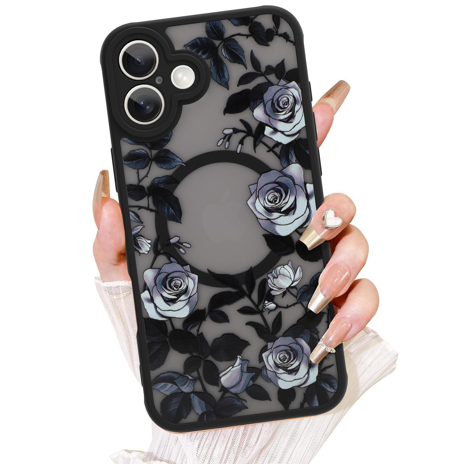 Foto 2 pulgar | Funda De Teléfono Aigomara Para Iphone 16 De 6.1 Pulgadas Con Magsafe Black - Venta Internacional.