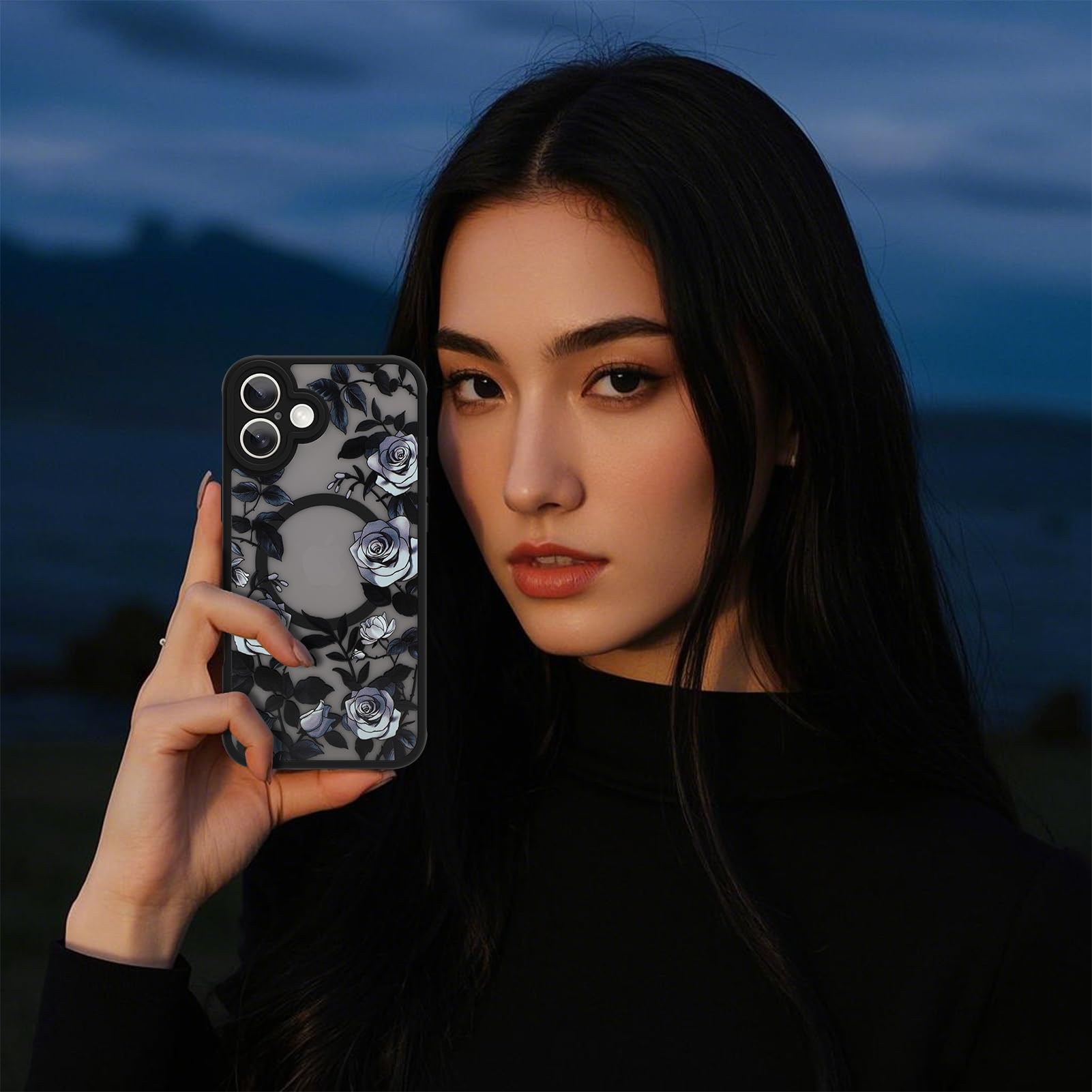 Foto 7 | Funda De Teléfono Aigomara Para Iphone 16 De 6.1 Pulgadas Con Magsafe Black - Venta Internacional.