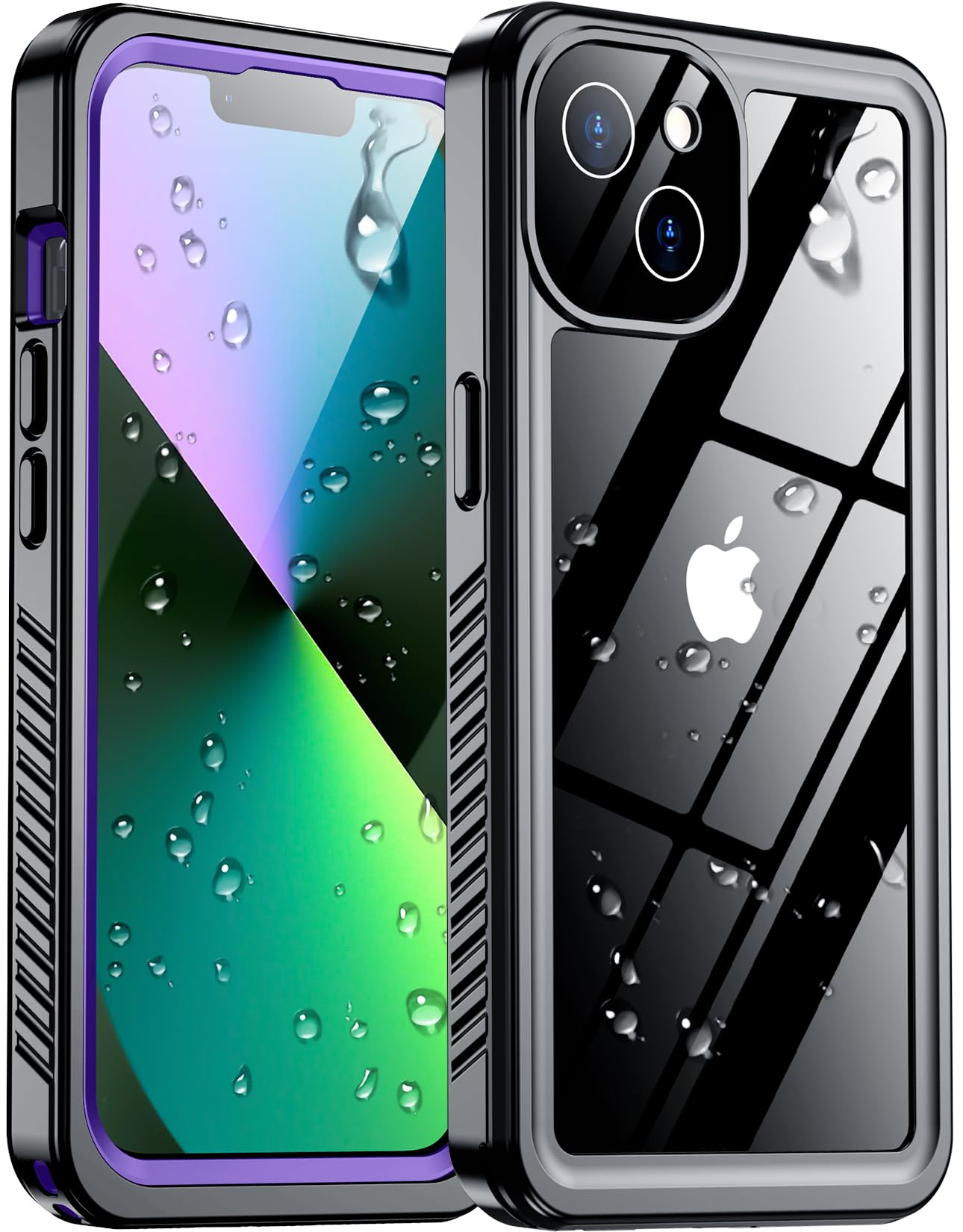 Foto 2 pulgar | Funda Impermeable Temdan Compatible Con Iphone 13 6.1 - Venta Internacional.
