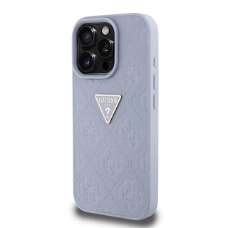 Foto 2 | Funda Original Guess 4g Triángulo Para Iphone 16 Pro - Morado
