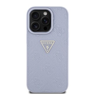 Foto 3 | Funda Original Guess 4g Triángulo Para Iphone 16 Pro - Morado