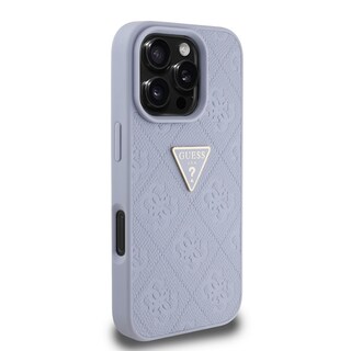 Foto 4 | Funda Original Guess 4g Triángulo Para Iphone 16 Pro - Morado