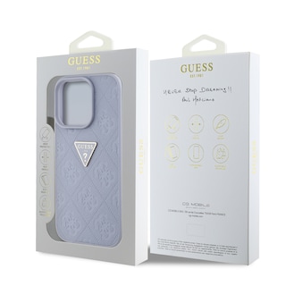 Foto 8 | Funda Original Guess 4g Triángulo Para Iphone 16 Pro - Morado