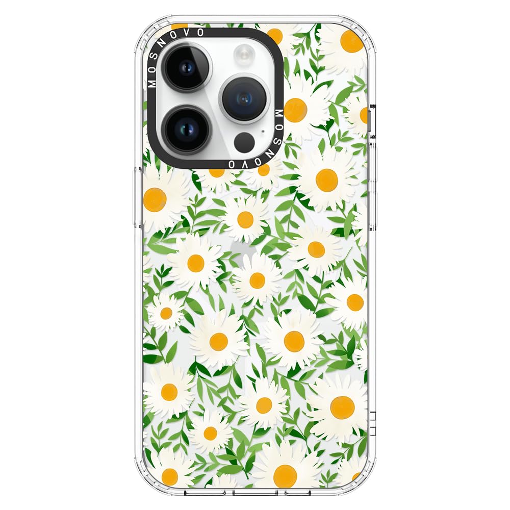 Foto 2 pulgar | Funda Para Teléfono Mosnovo Compatible Con Iphone 14 Pro, Diseño De Margaritas - Venta Internacional.