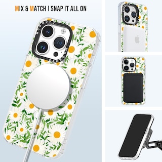 Foto 5 | Funda Para Teléfono Mosnovo Compatible Con Iphone 14 Pro, Diseño De Margaritas - Venta Internacional.