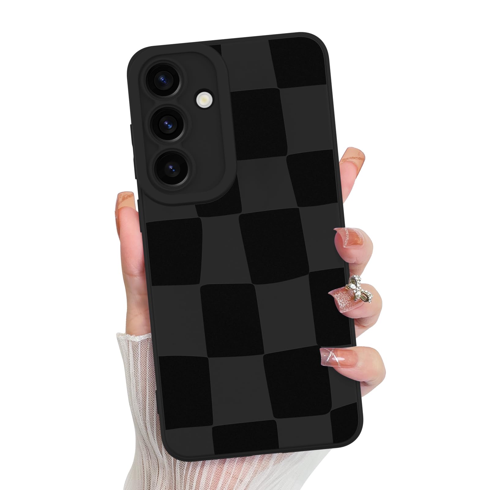 Foto 2 pulgar | Funda De Teléfono Kanghar Compatible Con Samsung Galaxy S24, Negra - Venta Internacional.
