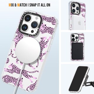 Foto 5 | Funda De Teléfono Mosnovo Para Iphone 14 Pro Buffertech Pink Leopard - Venta Internacional.