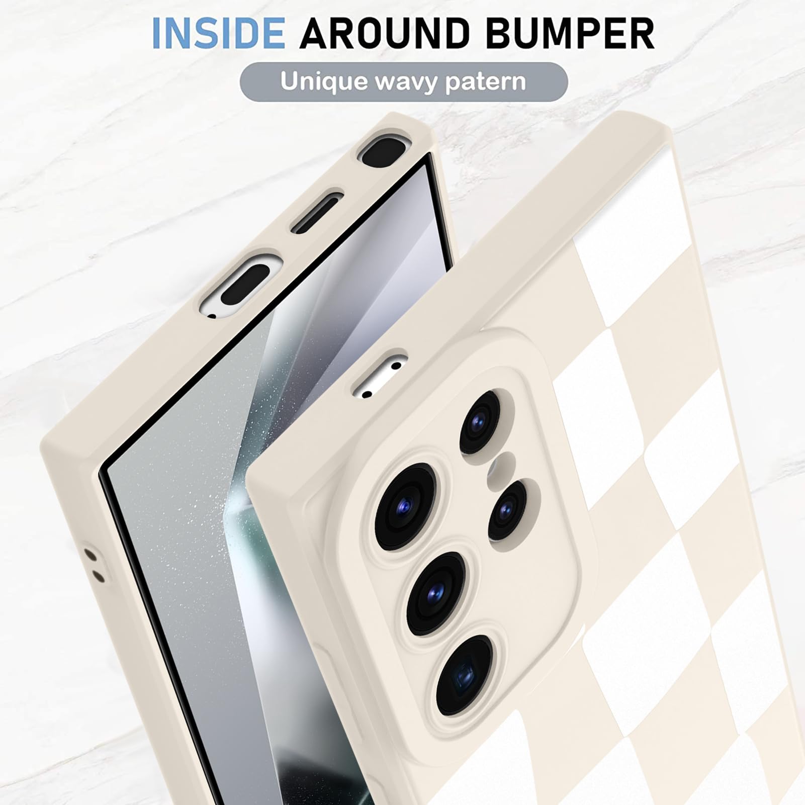 Foto 5 pulgar | Funda De Teléfono Kanghar Compatible Con Samsung Galaxy S24 Ultra - Venta Internacional.