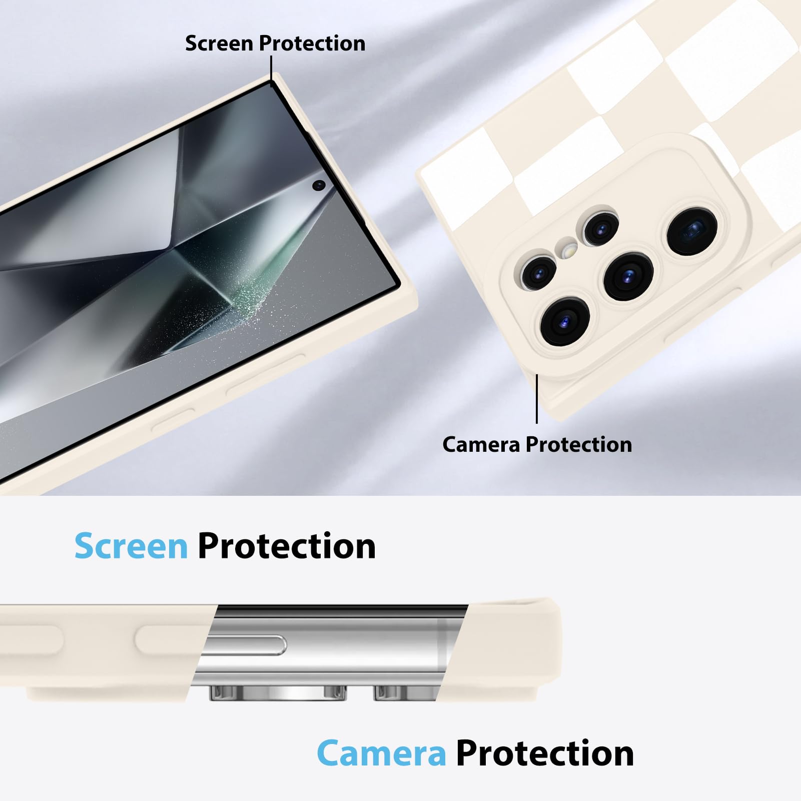 Foto 6 pulgar | Funda De Teléfono Kanghar Compatible Con Samsung Galaxy S24 Ultra - Venta Internacional.