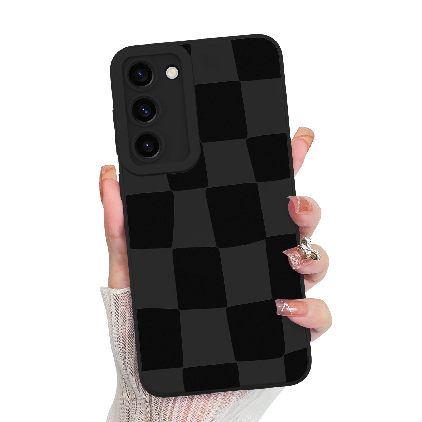 Funda De Teléfono Kanghar Compatible Con Samsung Galaxy S23, Negra - Venta Internacional.