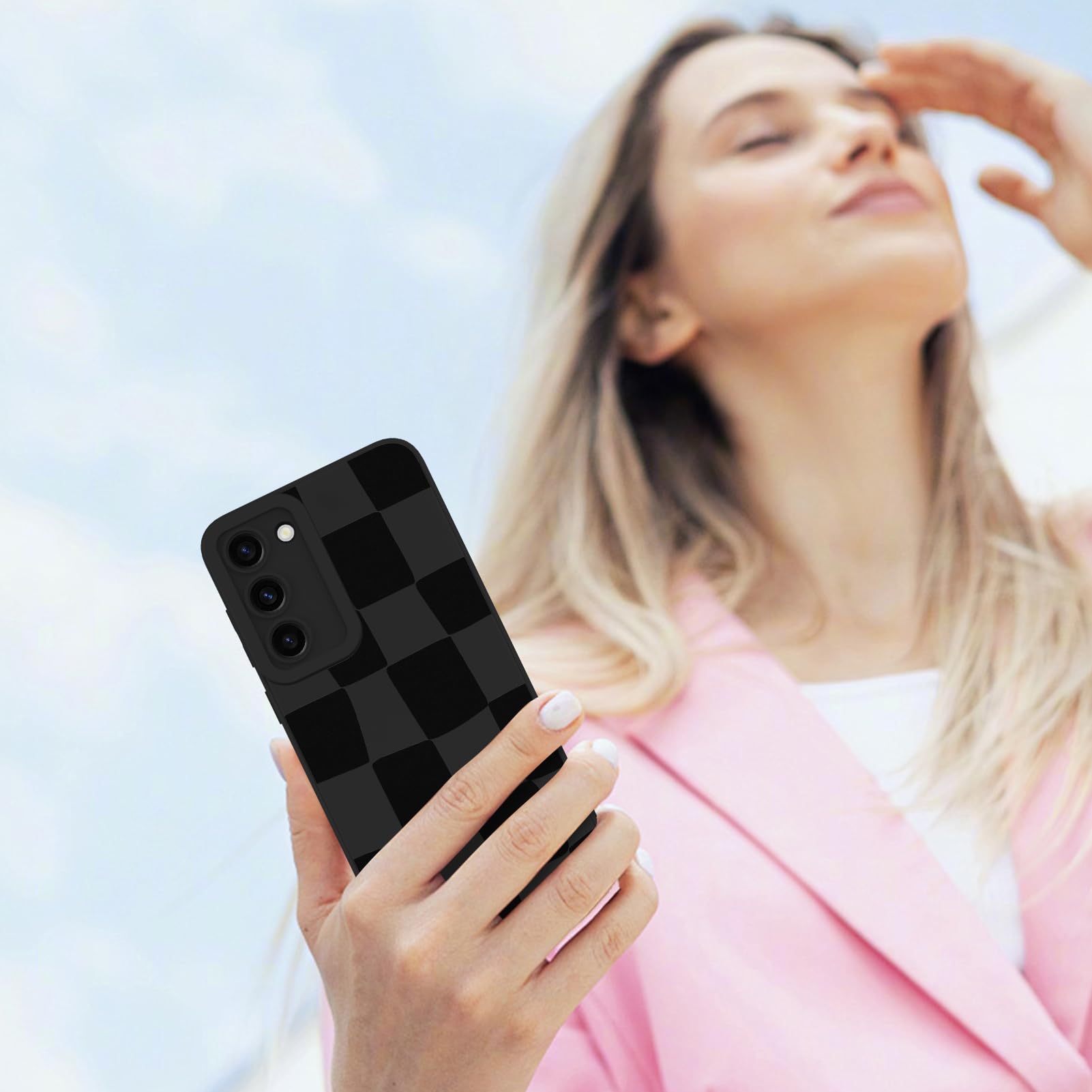 Foto 7 pulgar | Funda De Teléfono Kanghar Compatible Con Samsung Galaxy S23, Negra - Venta Internacional.