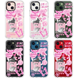 Foto 3 | Funda De Teléfono Mosnovo Buffertech A Prueba De Golpes Para Iphone 14/13 Rosa - Venta Internacional.