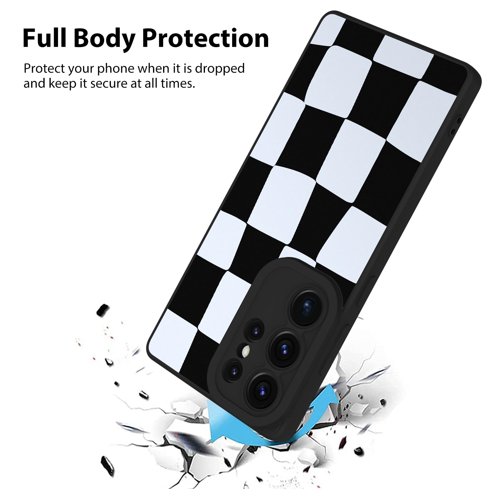 Foto 3 pulgar | Funda De Teléfono Kanghar Compatible Con Samsung Galaxy S25 Ultra - Venta Internacional.