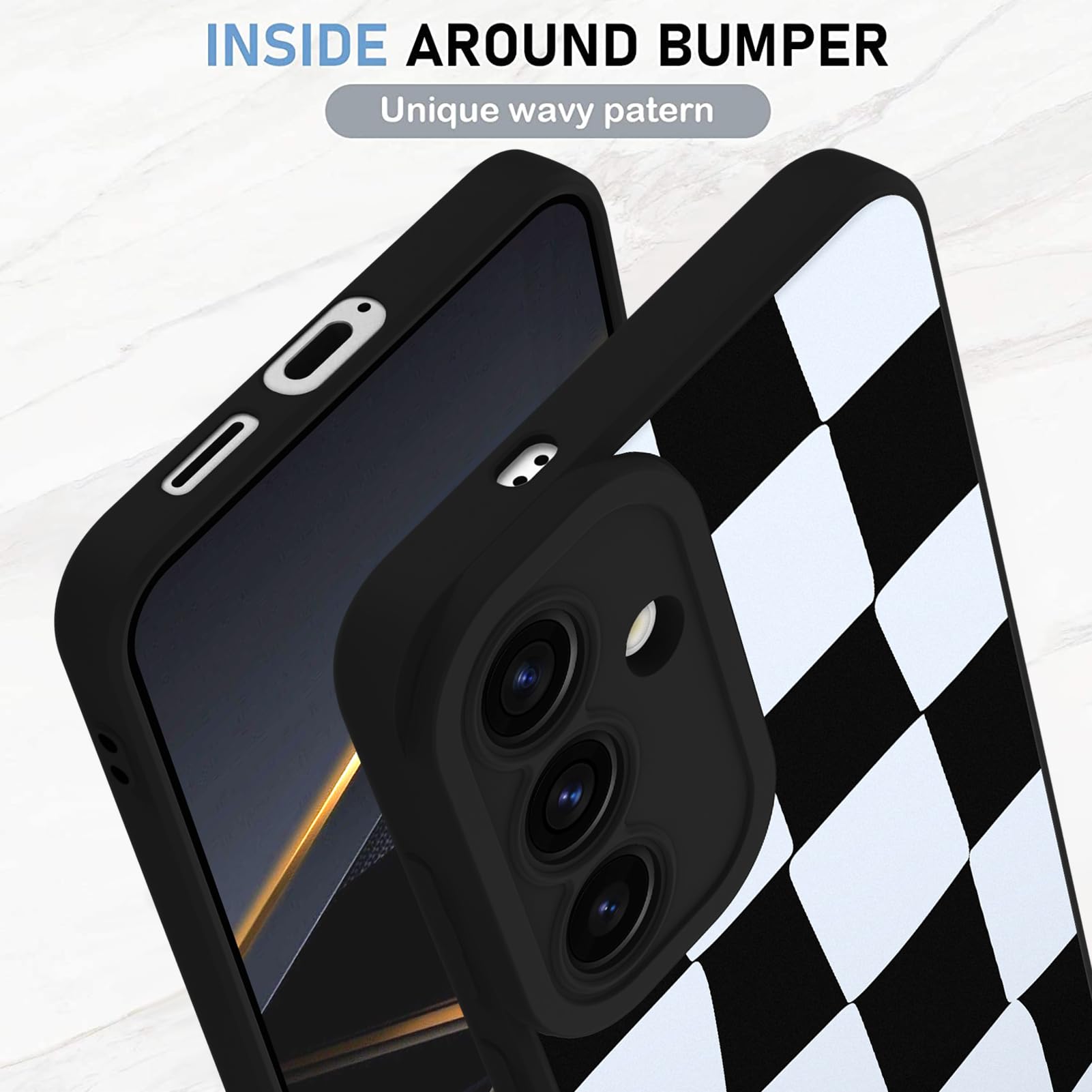 Foto 5 pulgar | Funda De Teléfono Kanghar Compatible Con Samsung Galaxy S25 - Negra - Venta Internacional.