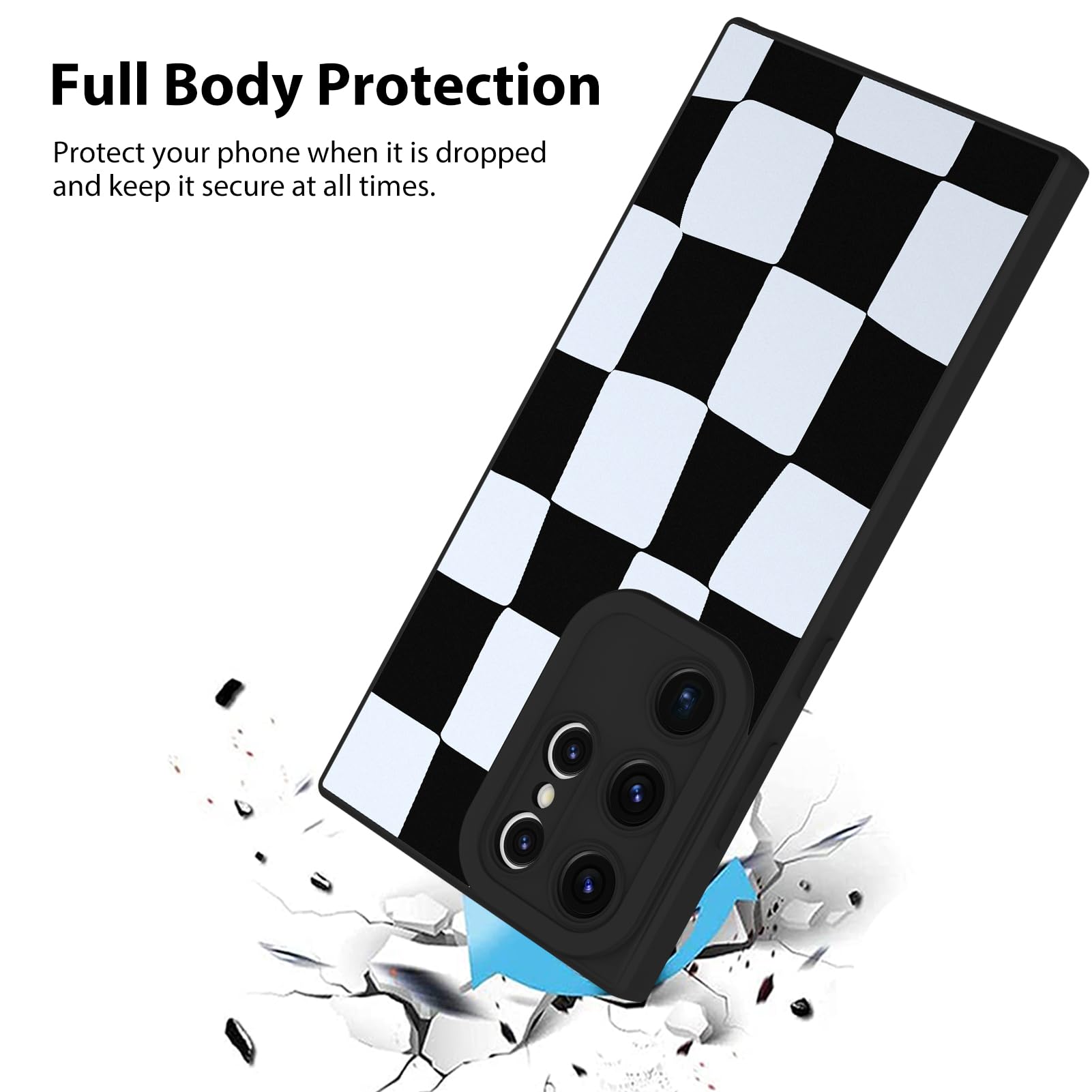 Foto 3 pulgar | Funda De Teléfono Kanghar Compatible Con Samsung Galaxy S23 Ultra - Venta Internacional.