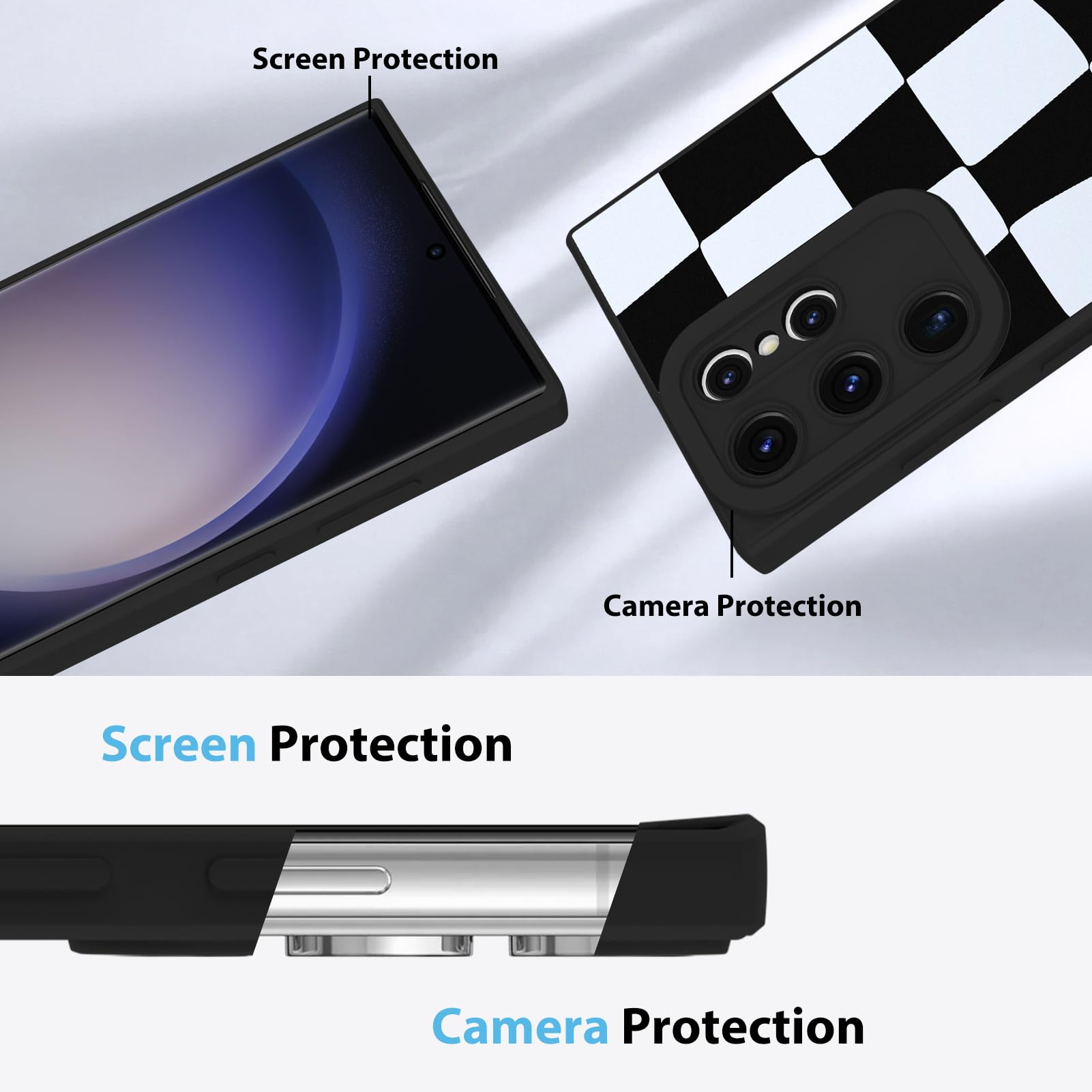 Foto 6 pulgar | Funda De Teléfono Kanghar Compatible Con Samsung Galaxy S23 Ultra - Venta Internacional.