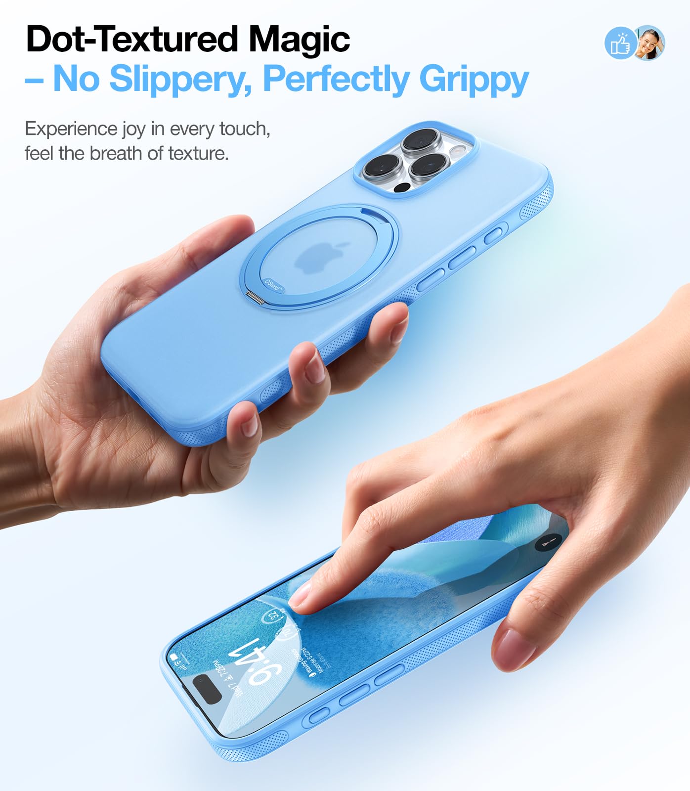 Foto 7 pulgar | Funda De Teléfono Torras 360° Ostand Fitness Para Iphone 16 Pro - Venta Internacional.