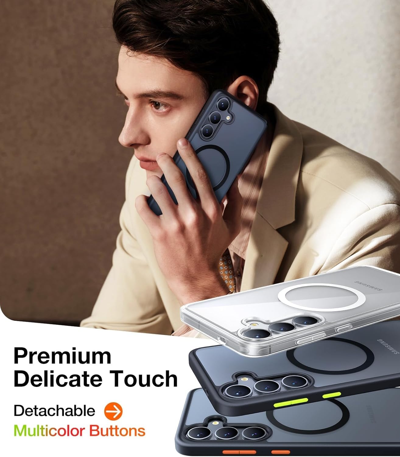 Foto 6 | Funda Magnética Torras A Prueba De Golpes Para Samsung Galaxy S25 Plus - Venta Internacional.