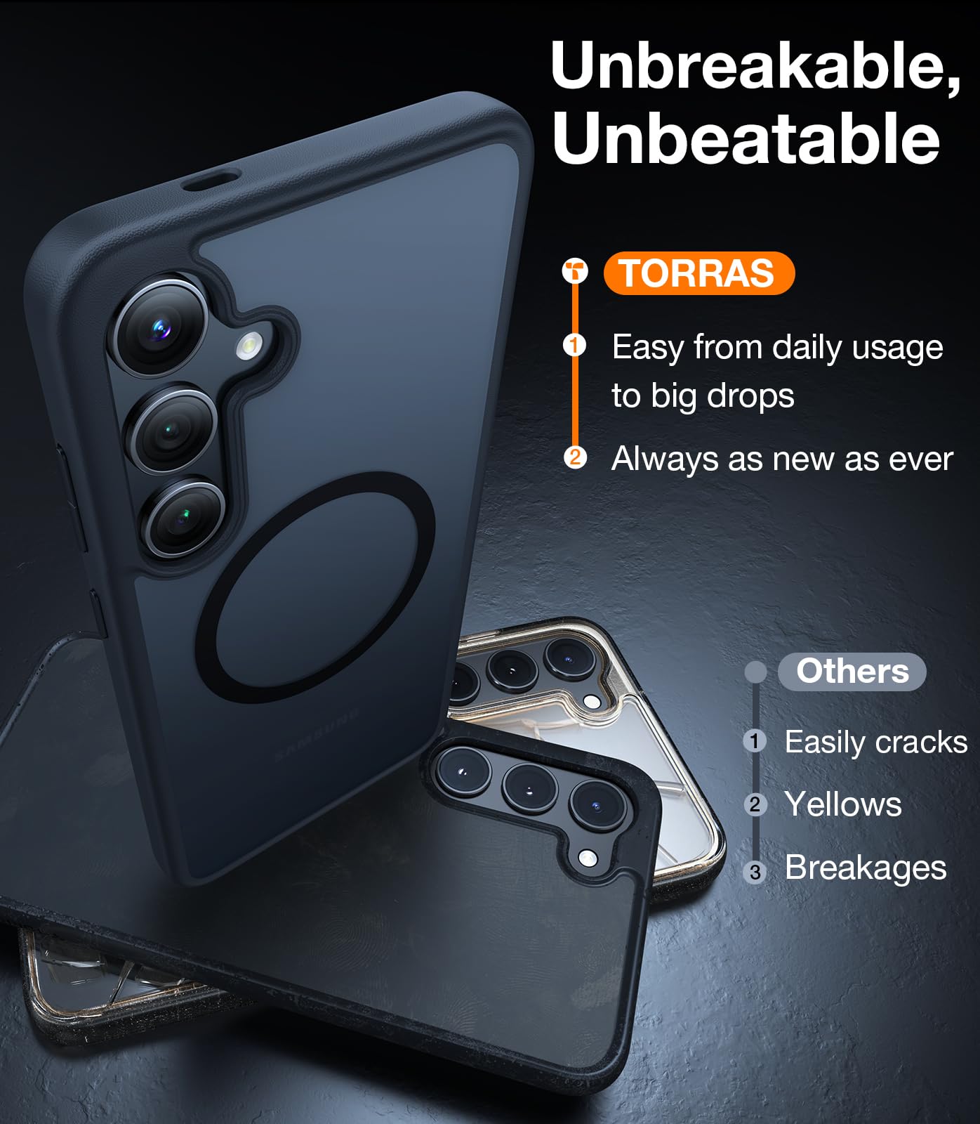 Foto 8 pulgar | Funda Magnética Torras A Prueba De Golpes Para Samsung Galaxy S25 Plus - Venta Internacional.